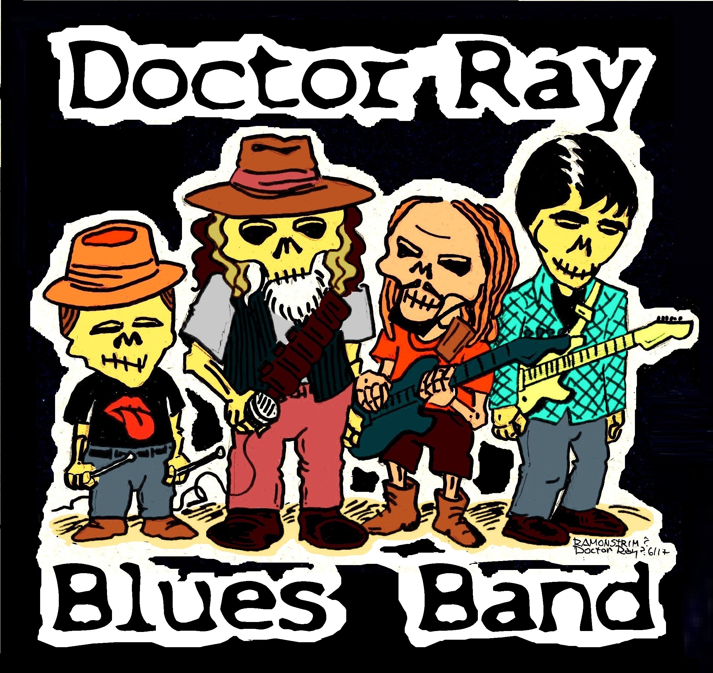 zombie dr ray t shirt graphics fundo preto color.jpg